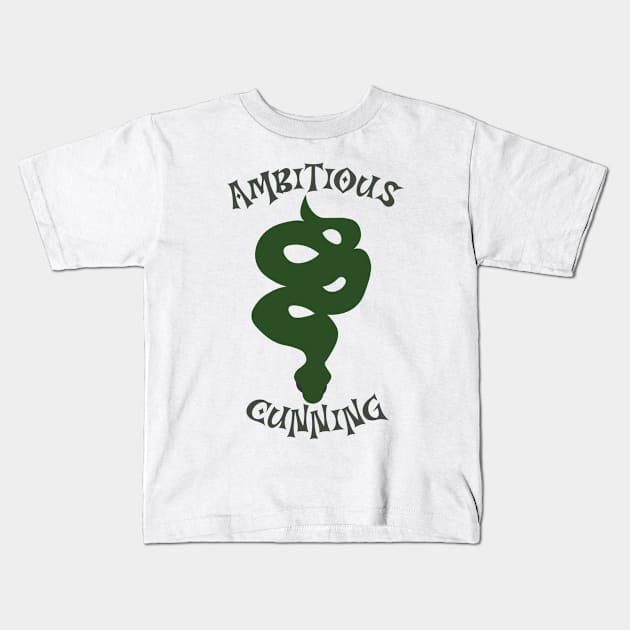 Cunning and ambitious simple snake Kids T-Shirt by its Me Richa